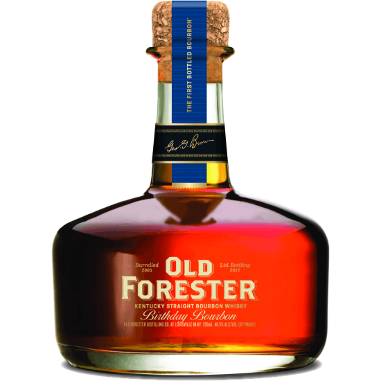 Old Forester Kentucky Straight Bourbon Whiskey Birthday Bourbon